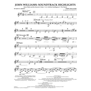 John Williams: Soundtrack Highlights (arr. Ted Ricketts) - Bb Bass Clarinet