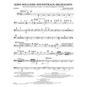 John Williams: Soundtrack Highlights (arr. Ted Ricketts) - Bassoon