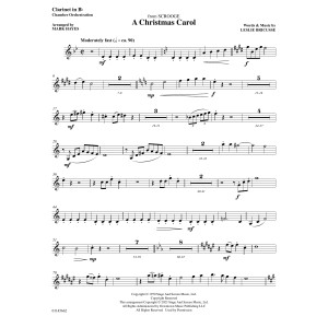 A Christmas Carol (from Scrooge) (arr. Mark Hayes) - Bb Clarinet