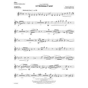 A Christmas Carol (from Scrooge) (arr. Mark Hayes) - Oboe