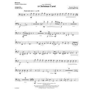 A Christmas Carol (from Scrooge) (arr. Mark Hayes) - Bassoon