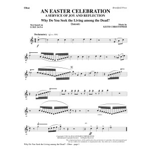 An Easter Celebration - Oboe