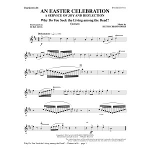 An Easter Celebration - Bb Clarinet