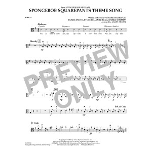 Spongebob Squarepants (Theme) (arr. Larry Moore) - Viola
