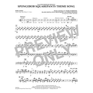 Spongebob Squarepants (Theme) (arr. Larry Moore) - Percussion