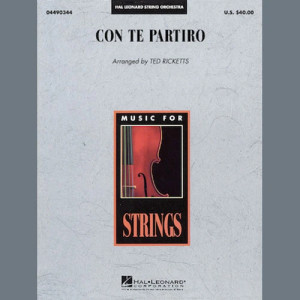 Con Te Partiro (arr. Ted Ricketts) - Synthesizer