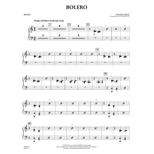 Boléro (arr. Ted Ricketts) - Piano