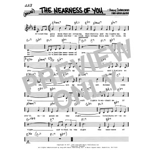 The Nearness Of You (Low Voice)