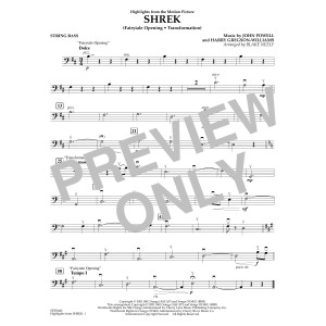 Highlights from Shrek - String Bass