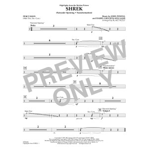 Highlights from Shrek - Percussion