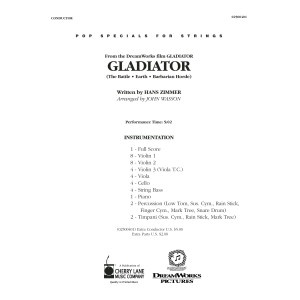 Gladiator (arr. John Wasson) - Full Score