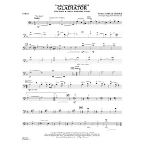 Gladiator (arr. John Wasson) - Cello