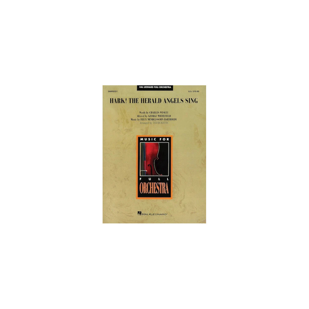 Hark! The Herald Angels Sing (arr. Ted Ricketts) - Full Score