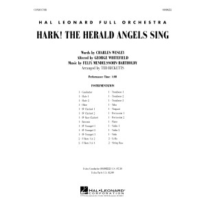 Hark! The Herald Angels Sing (arr. Ted Ricketts) - Full Score