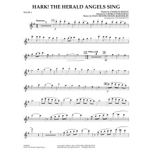 Hark! The Herald Angels Sing (arr. Ted Ricketts) - Flute 1