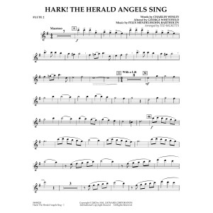 Hark! The Herald Angels Sing (arr. Ted Ricketts) - Flute 2