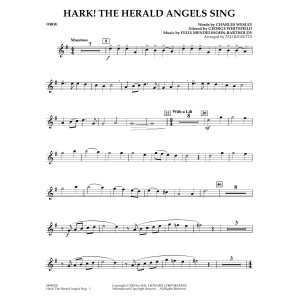 Hark! The Herald Angels Sing (arr. Ted Ricketts) - Oboe