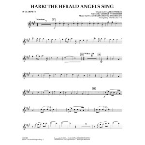 Hark! The Herald Angels Sing (arr. Ted Ricketts) - Bb Clarinet 1