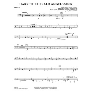 Hark! The Herald Angels Sing (arr. Ted Ricketts) - Bassoon