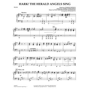 Hark! The Herald Angels Sing (arr. Ted Ricketts) - Piano
