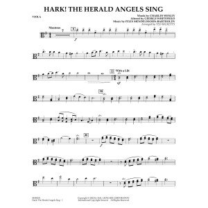 Hark! The Herald Angels Sing (arr. Ted Ricketts) - Viola