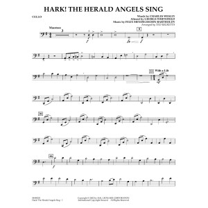 Hark! The Herald Angels Sing (arr. Ted Ricketts) - Cello