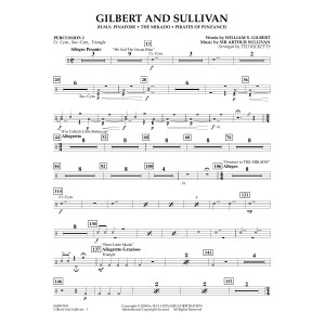 Gilbert And Sullivan (arr. Ted Ricketts) - Percussion 2