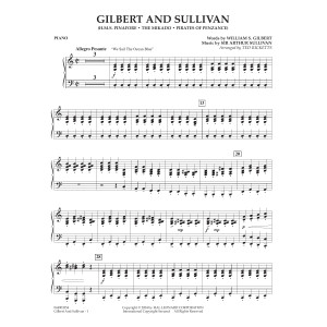 Gilbert And Sullivan (arr. Ted Ricketts) - Piano
