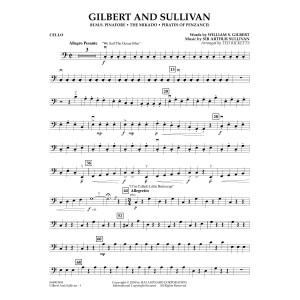 Gilbert And Sullivan (arr. Ted Ricketts) - Cello