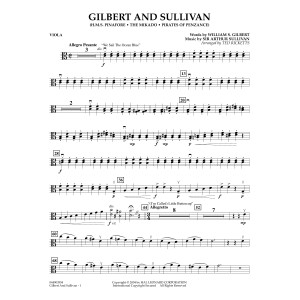 Gilbert And Sullivan (arr. Ted Ricketts) - Viola