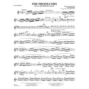The Producers (arr. Ted Ricketts) - Bb Clarinet 1