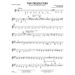 The Producers (arr. Ted Ricketts) - Bb Bass Clarinet