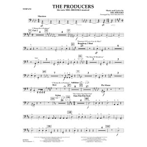 The Producers (arr. Ted Ricketts) - Timpani