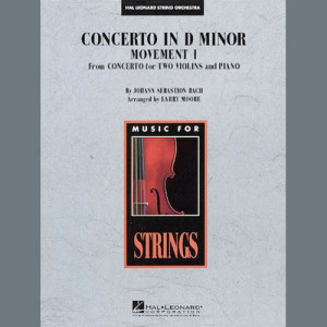 Concerto In D Minor (Movement 1) (arr. Larry Moore) - Cello