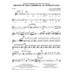 Symphonic Highlights from Pirates Of The Caribbean: At World's End - Flute 1