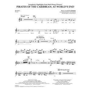 Symphonic Highlights from Pirates Of The Caribbean: At World's End - Flute 2