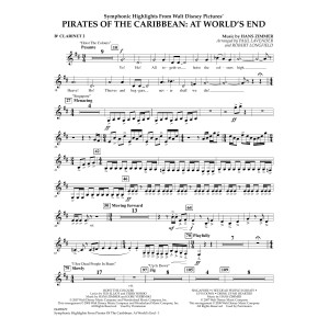 Symphonic Highlights from Pirates Of The Caribbean: At World's End - Bb Clarinet 2