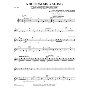 A Holiday Sing-Along - Violin 2