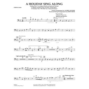 A Holiday Sing-Along - String Bass
