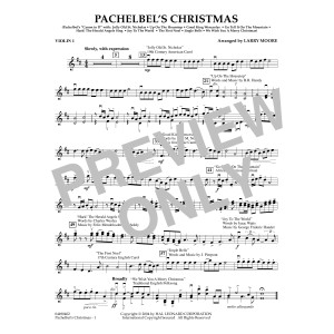 Pachelbel's Christmas - Violin 1