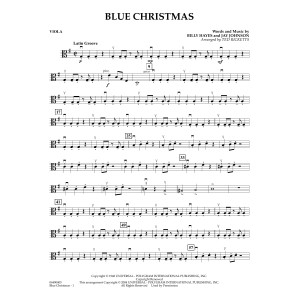 Blue Christmas (arr. Ted Ricketts) - Viola