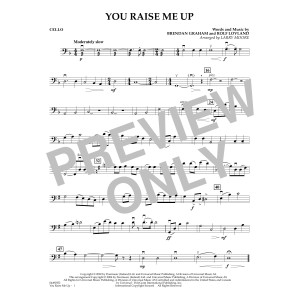 You Raise Me Up (arr. Larry Moore) - Cello