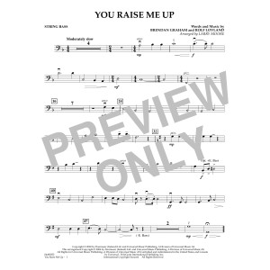 You Raise Me Up (arr. Larry Moore) - String Bass