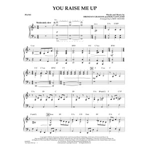 You Raise Me Up (arr. Larry Moore) - Piano