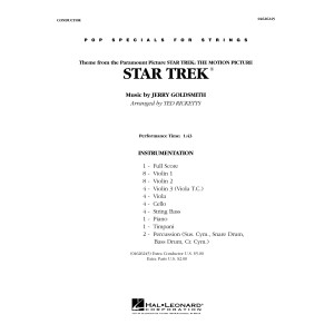 Star Trek (arr. Ted Ricketts) - Conductor Score (Full Score)