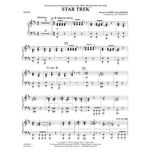 Star Trek (arr. Ted Ricketts) - Piano