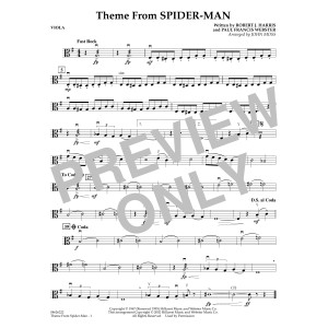 Theme from Spider-Man (TV Theme) (arr. John Moss) - Viola