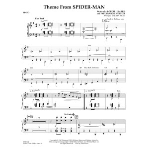 Theme from Spider-Man (TV Theme) (arr. John Moss) - Piano