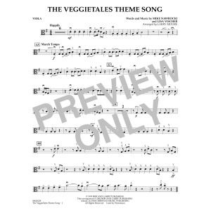 The VeggieTales Theme Song (arr. Larry Moore) - Viola