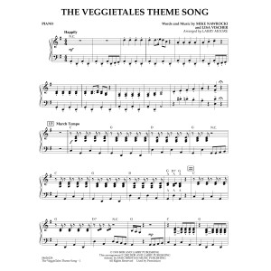 The VeggieTales Theme Song (arr. Larry Moore) - Piano